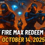 Free Fire MAX Redeem Codes (October 14, 2025) Unlock Diamonds, Skins, and Exclusive Rewards